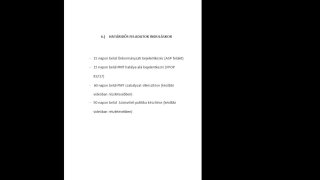 6) Határidős feladatok