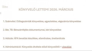 Könyvelő lettem! 2026. MÁRCIUS